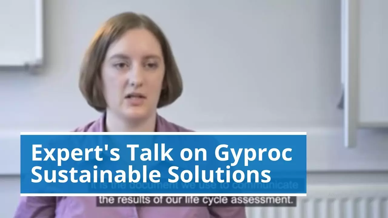 Expert's Talk on Gyproc Sustainable Solutions | Saint-Gobain thumbnail